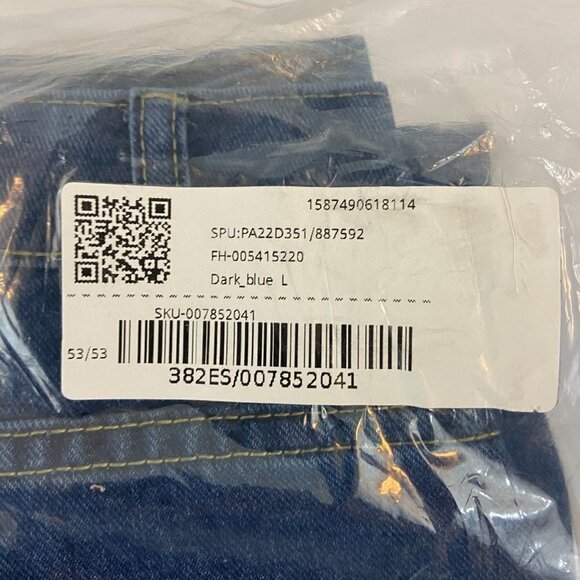 Misslook Women's Sunflower Floral Jeans Straight Leg Size L (31 x 30) NWT - Picture 9 of 9